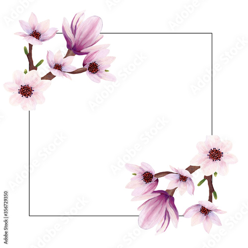 geometric-magnolia-frame