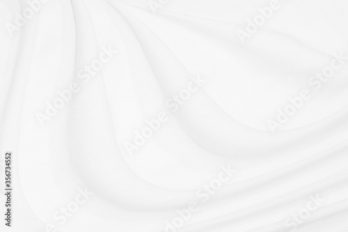 beauty abstract texttile line wave on soft white fashion fabric background
