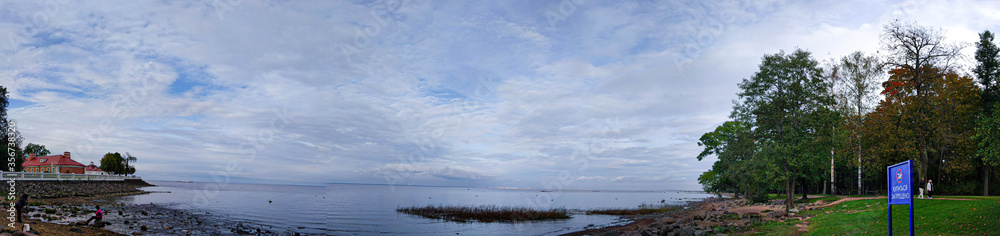panoramic view of the water panoramic view of the water