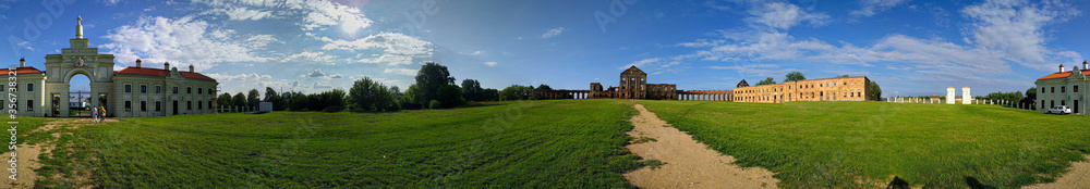 panorama, view of the castle, ruins of the castle