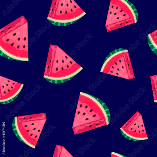 Watermelon seamless pattern