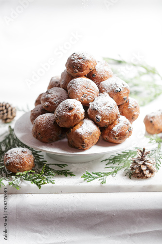 Dutch donuts oliebollen christmas desert