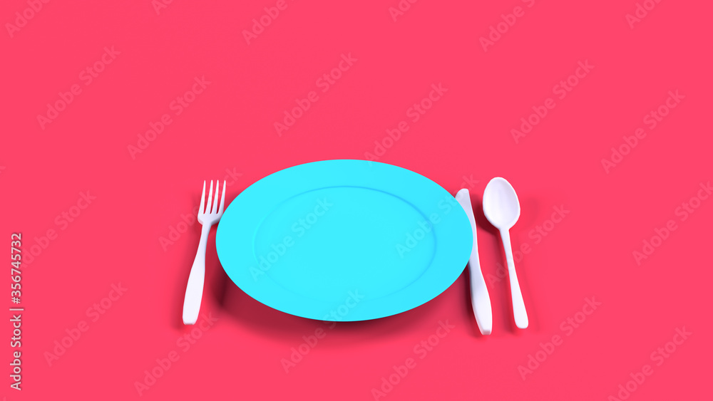3d illustration background render healthy concept of minimal empty space shiny plates food eat dining diet care vitamins juicy medical weight loss strategy with no food fasting clean mockup view top 3d illustration background render healthy concept of minimal empty space shiny plates food eat dining diet care vitamins juicy medical weight loss strategy with no food fasting clean mockup view top