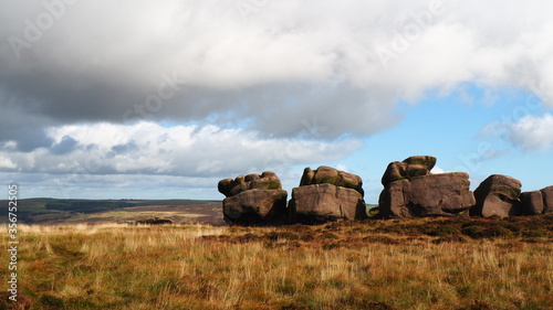 Views over the peak district