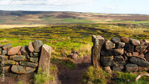 Views over the peak district