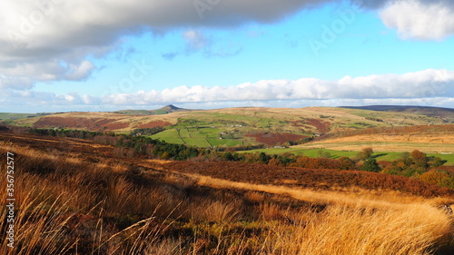 Views over the peak district