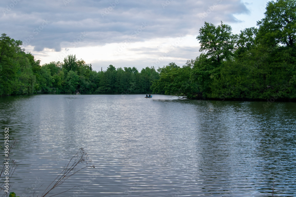 Teich im Kurpark von Bad Nauheim Teich im Kurpark von Bad Nauheim