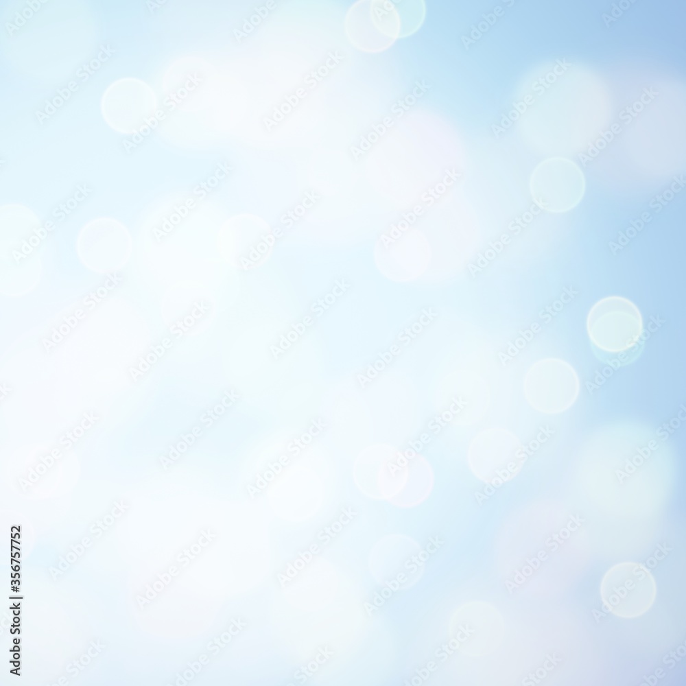 Abstract blue light bokeh. Blue bokeh background. Abstract blue light bokeh. Blue bokeh background.