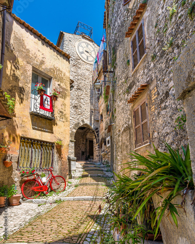 The beautiful village of Castro dei Volsci, near Frosinone, Lazio, Italy. photo