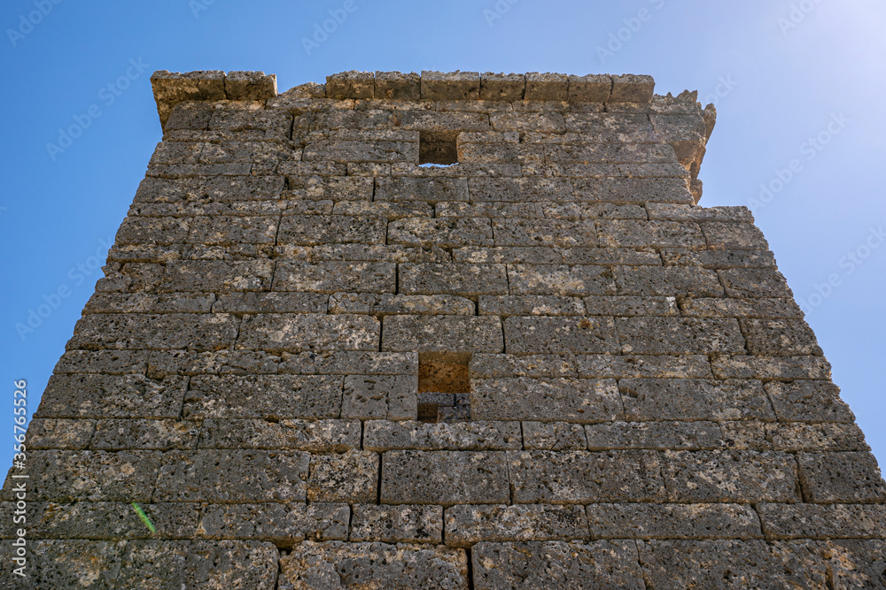 The remaining from Sillyon, which was an important fortress and city near Attaleia in Pamphylia, on the southern coast of modern Turkey.