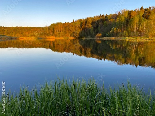 lake in autumn