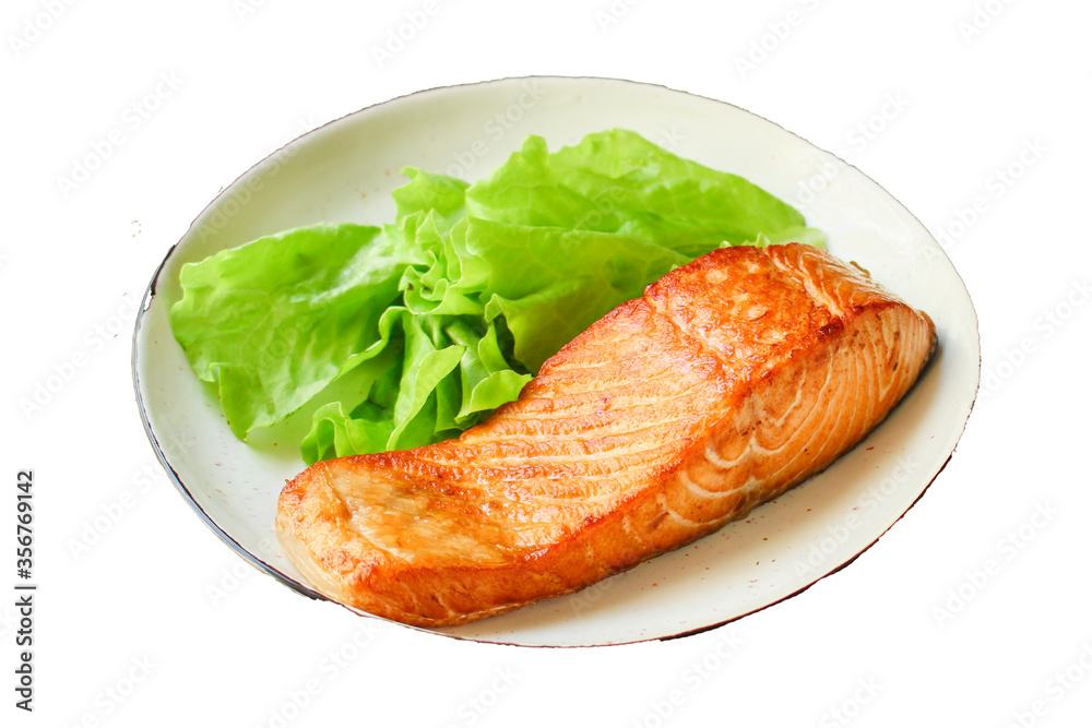 fried salmon barbecue grill Menu concept serving size. food background top view copy space for text keto or paleo pescatarian diet organic fried salmon barbecue grill Menu concept serving size. food background top view copy space for text keto or paleo pescatarian diet organic