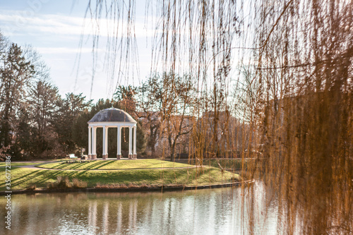 Parc de Orangerie Strasbourg sunny at winter photo