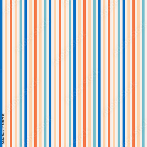 Stripe seamless pattern with colorful colors parallel stripes.