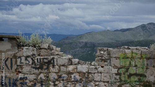 view of the mountains