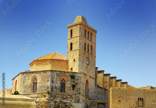 The Cathedral of Our Lady of the Snows is the principal church and cathedral of the City of  Ibiza, Catalan Eivissa, Spain.