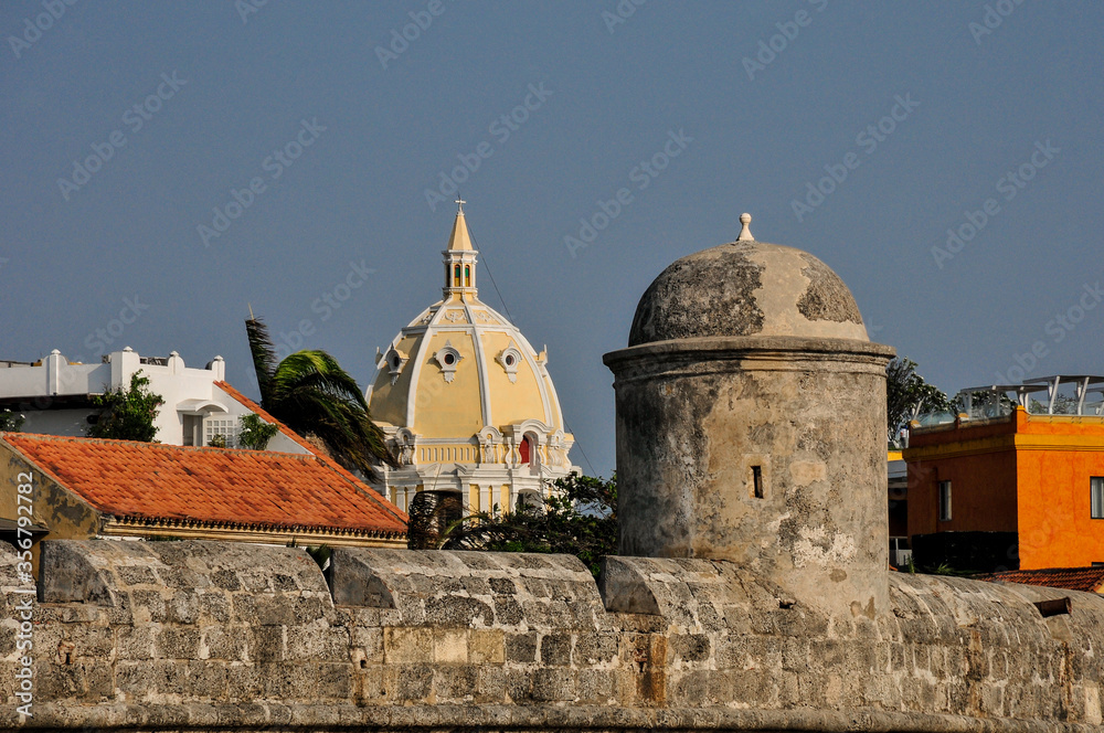 View from Cartagena Walls,Colombia