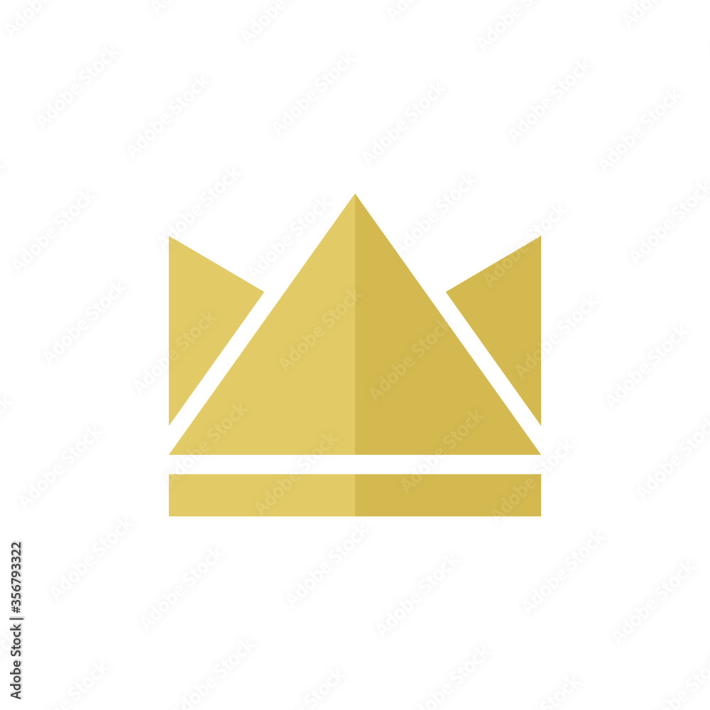 Crown Icon Vector Logo Design Template Crown Icon Vector Logo Design Template