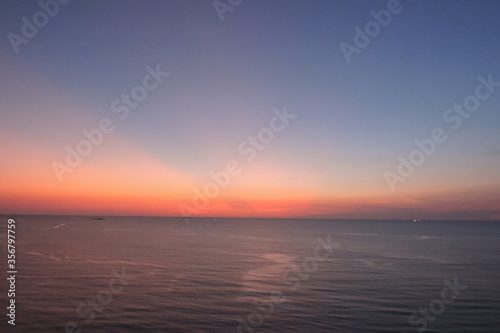 sunset over the sea © roselosfoto