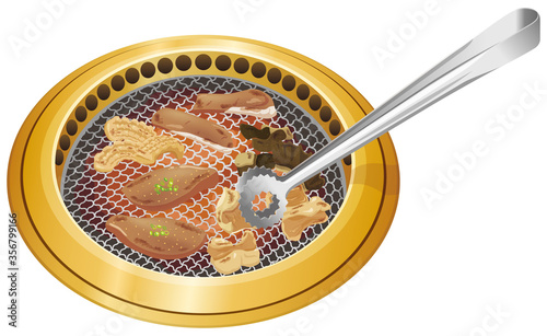 ホルモンと無煙ロースター