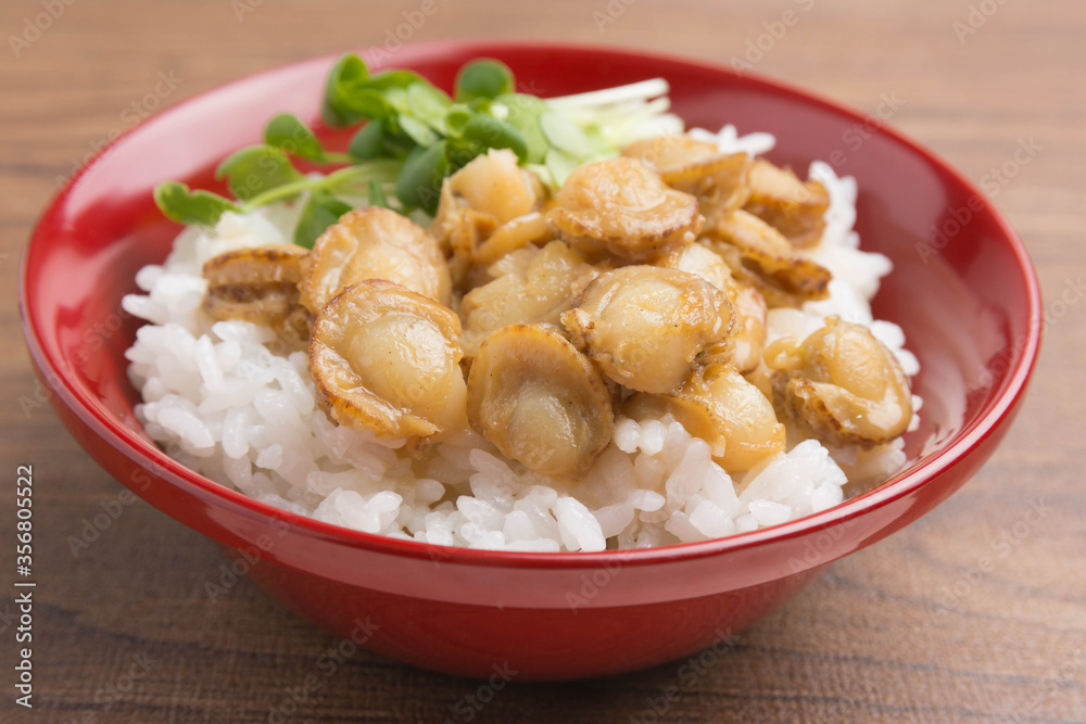 バターホタテご飯 バターホタテご飯
