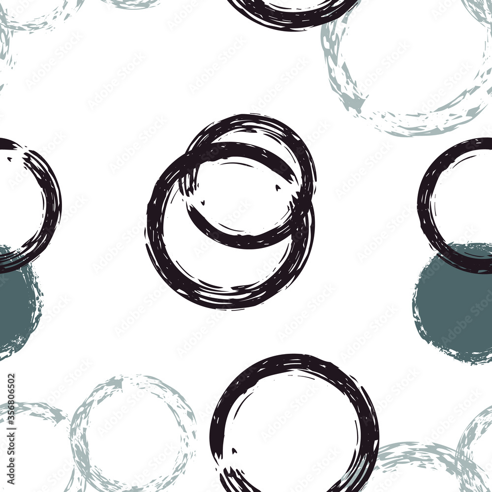 Black Brush Circle Black Brush Circle