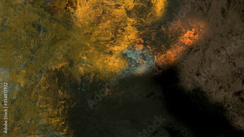 Fototapeta Naklejka Na Ścianę i Meble -  Abstract digital painting, textured background