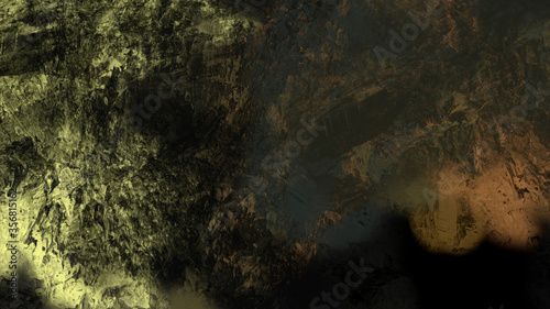 Abstract digital painting textured background