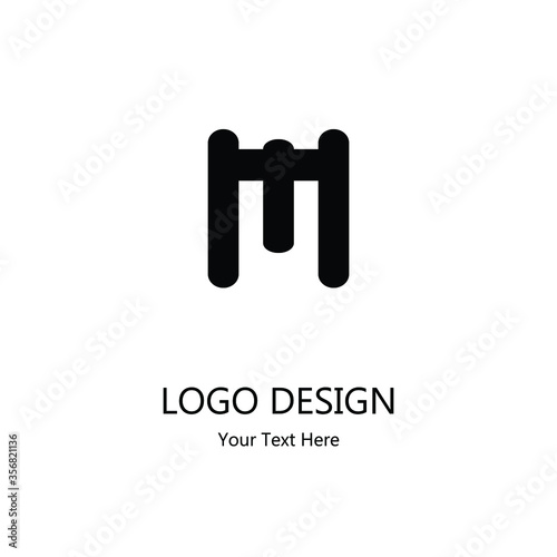 letter M logo design