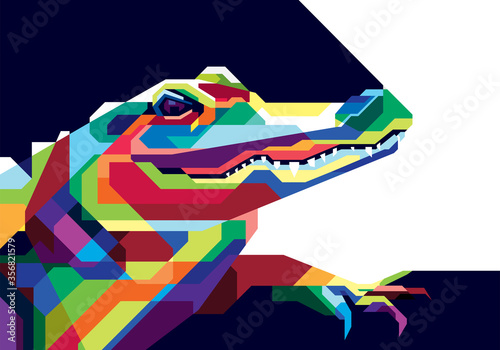 ColorFull Crocodile