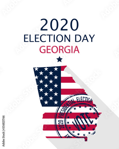 2020 Georgia vote card