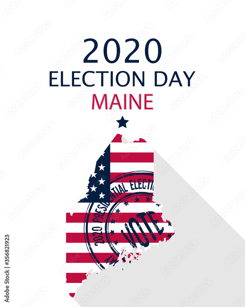 2020 Maine vote card