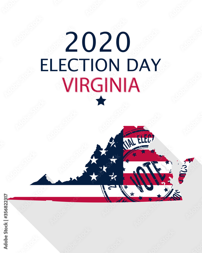 2020 Virginia vote card
