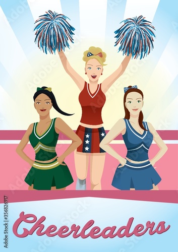 cheerleaders poster