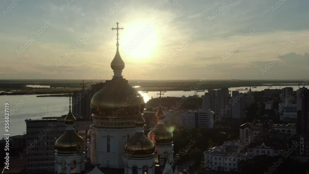 Khabarovsk Spaso-Preobrazhenskiy Kafedral'nyy sobor. . 2019 year. Khabarovsk Spaso-Preobrazhenskiy Kafedral'nyy sobor. . 2019 year.