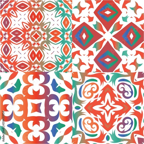 Mexican vintage talavera tiles.
