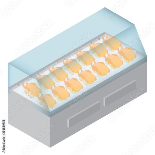 raw chicken in refrigerator