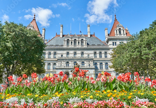 The New York State Capitol building. The New York State Capitol, the seat of the New York State government, Albany, NY