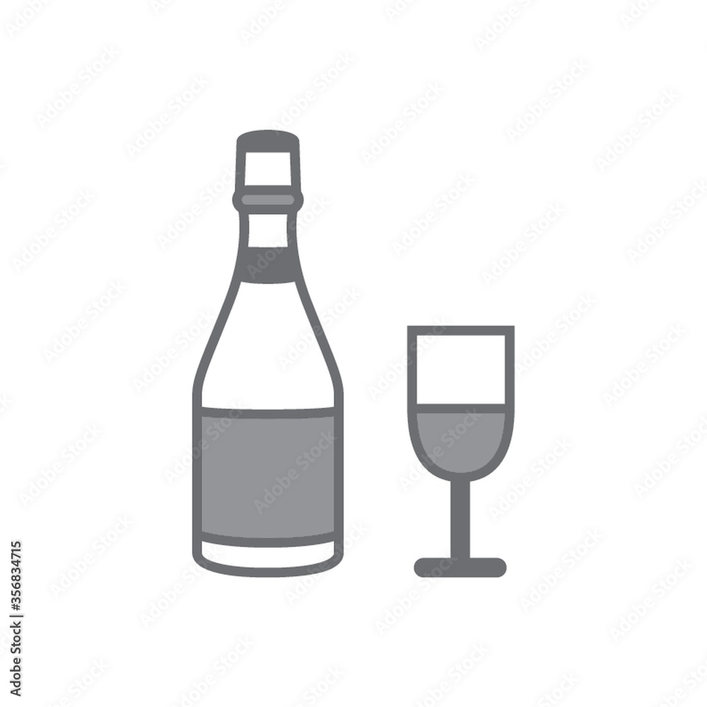 wine bottle and wine glass wine bottle and wine glass