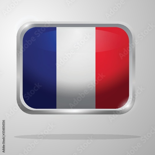 Free Download france flag button - GFXLoad