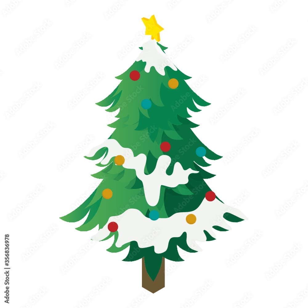 Obraz premium christmas tree