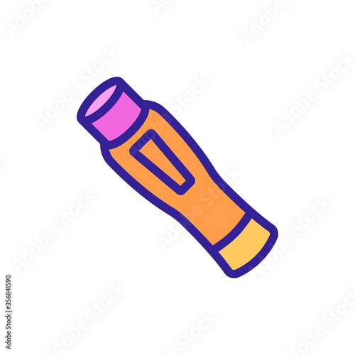 laser epilator device icon vector. laser epilator device sign. isolated color symbol illustration