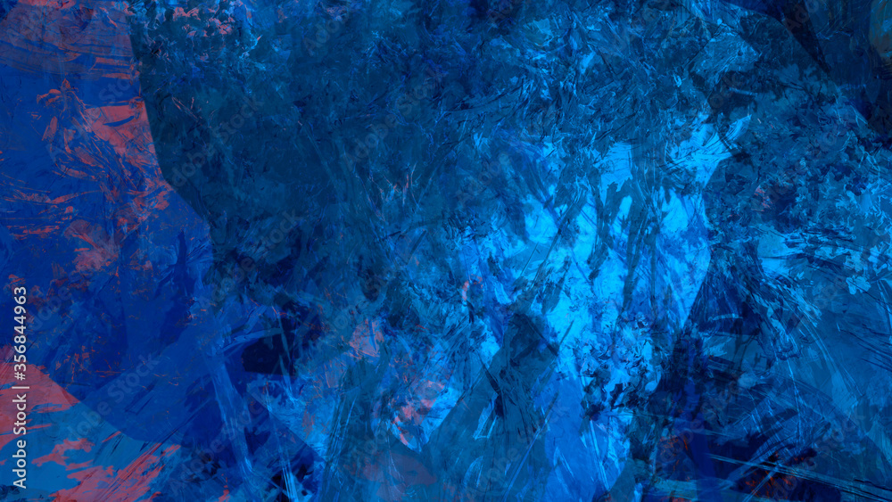 Abstract digital painting, textured landscape background Abstract digital painting, textured landscape background
