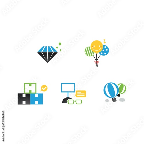 assorted icons