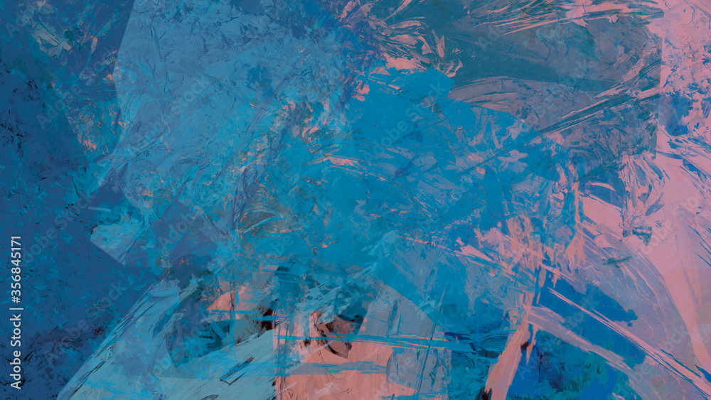 Abstract digital painting, textured landscape background Abstract digital painting, textured landscape background