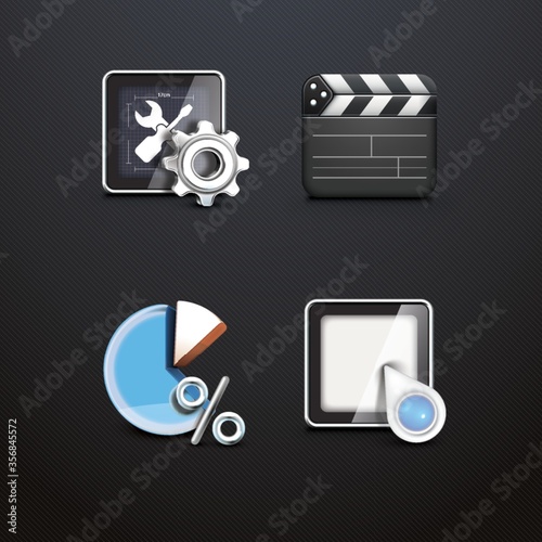 assorted icons