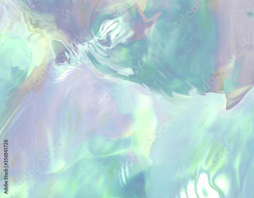 Abstract meditative color f...
