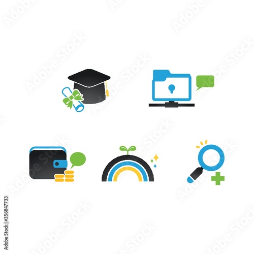 assorted icons