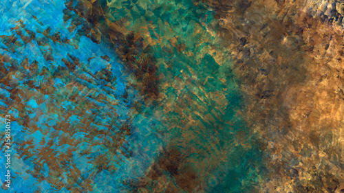 Abstract digital painting textured background