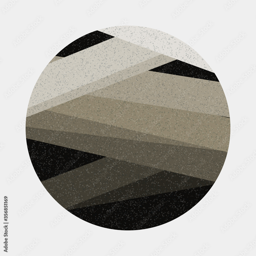 Crossing lines generativeart style colorful logo illustration Crossing lines generativeart style colorful logo illustration